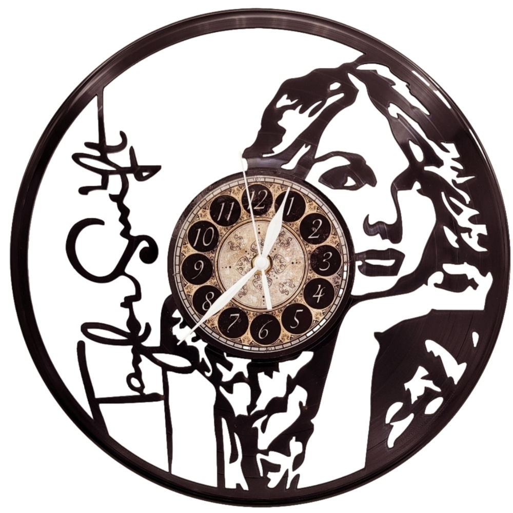 TAYLOR SWIFT vinyl record clock